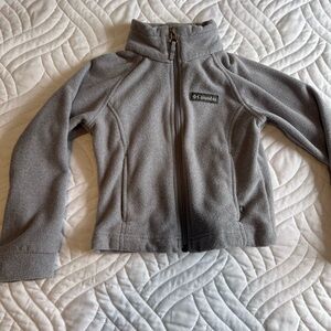 Columbia Gray Fleece Jacket